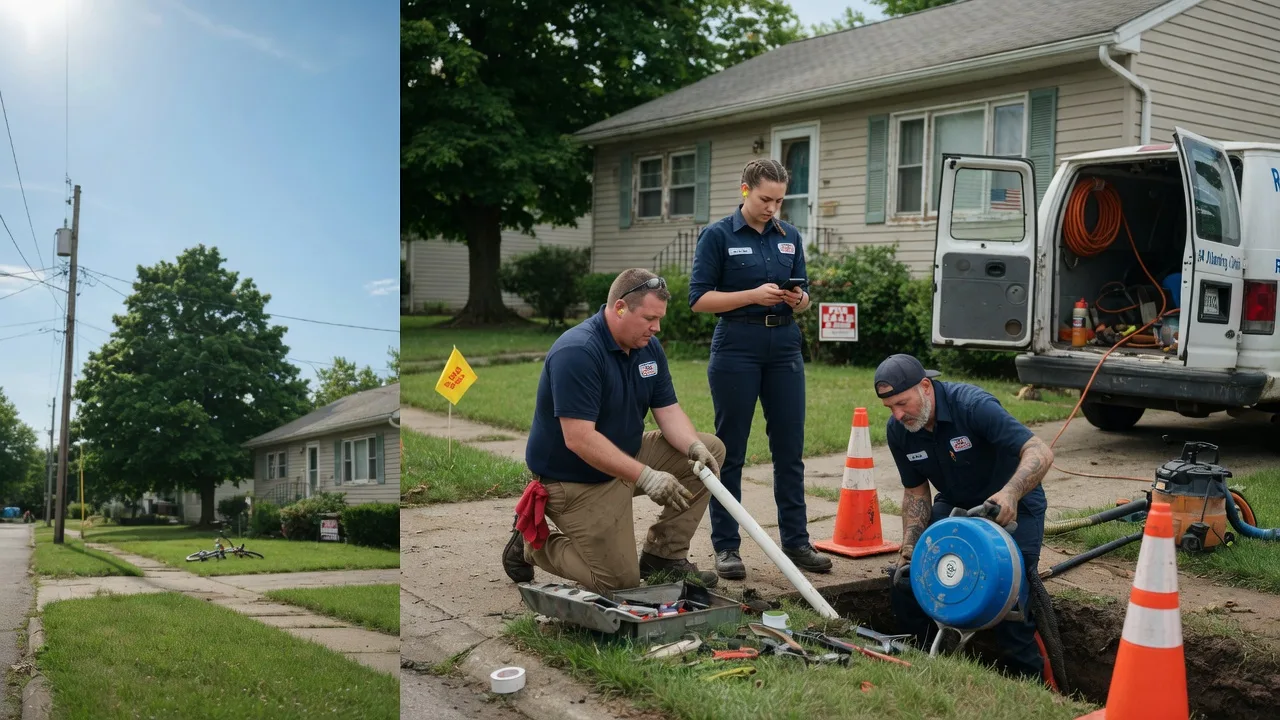 Sewer Line Repair in Wallpack Center, NJ near me